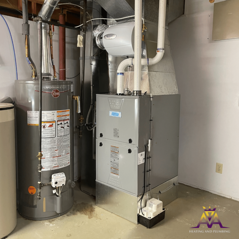 Furnace and Hot Water Tank Installation