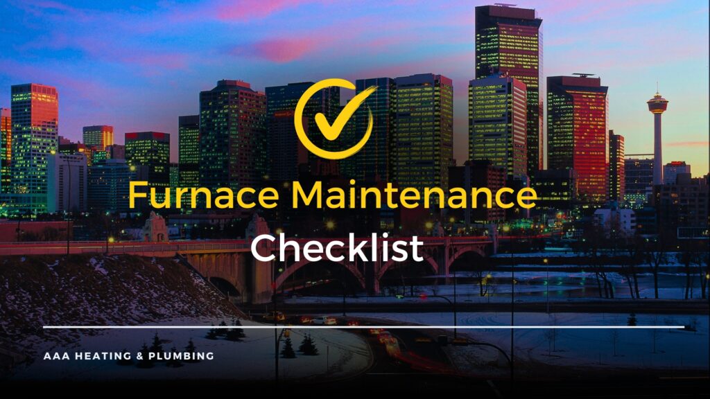 furnace maintenance checklist